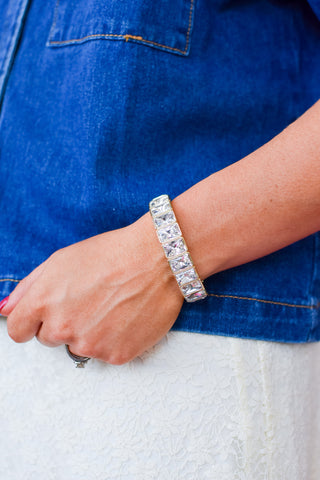 Estelle Bracelet - Gold Crystal