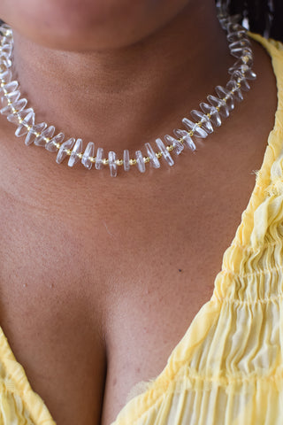 Clearly the Best Beaded Necklace