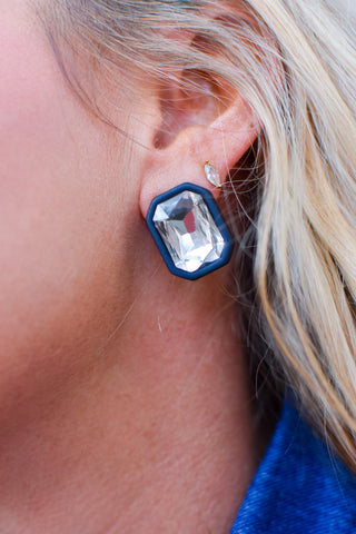 Eva Statement Earring - Black