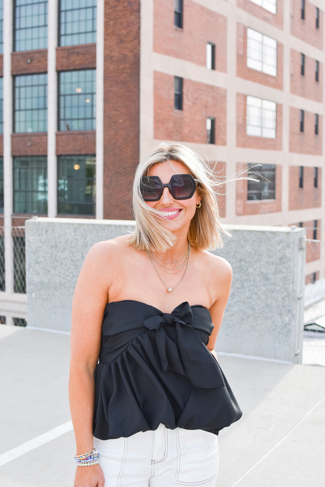Keegan Bow Tube Top