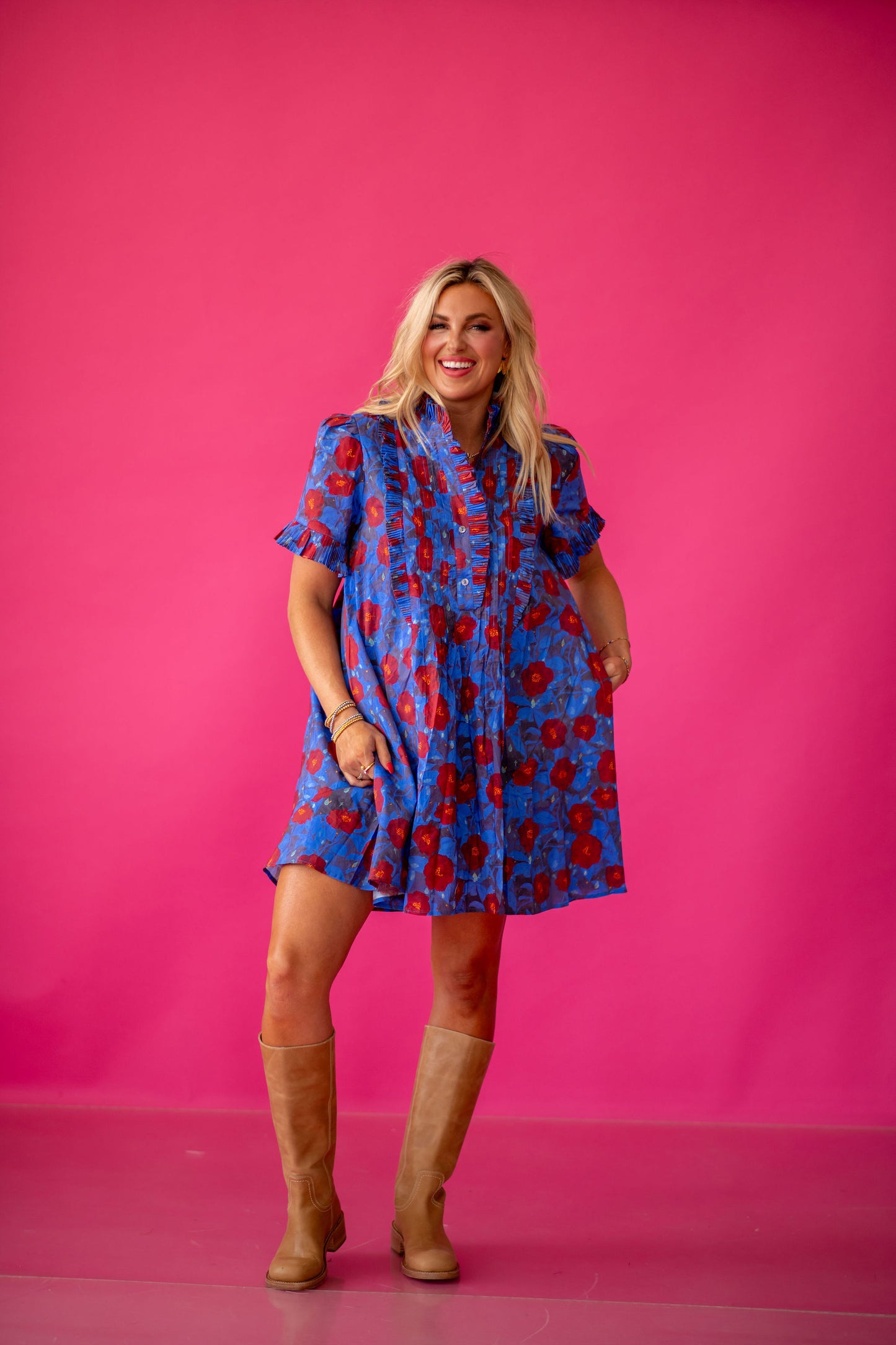 Lia Floral Mini Dress