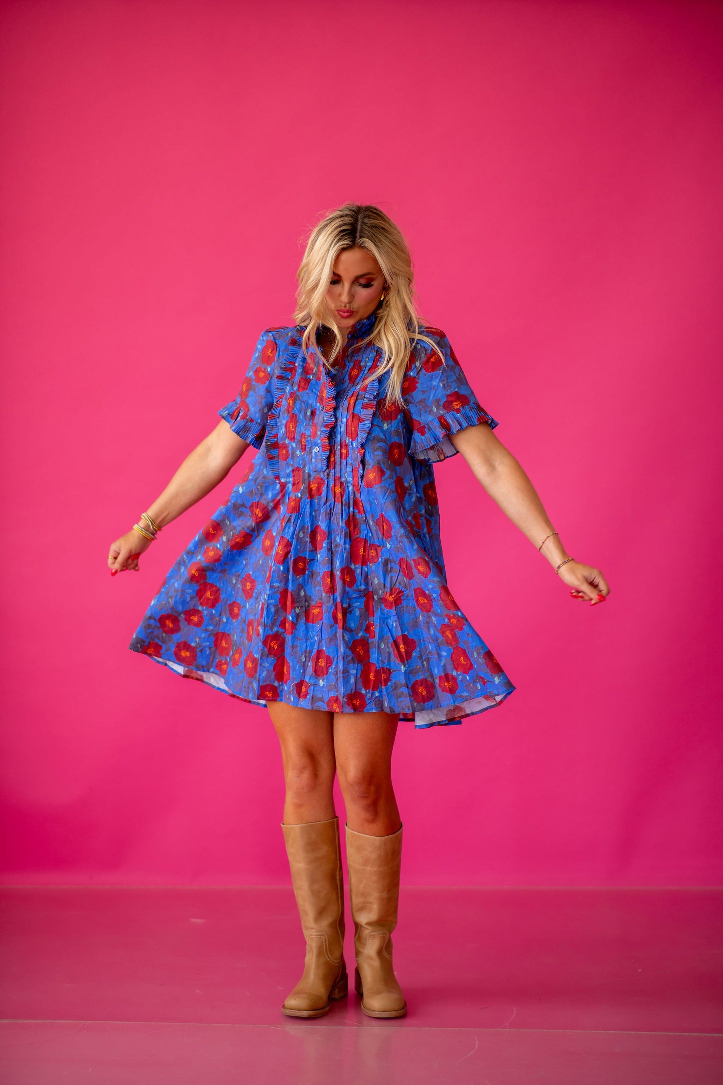 Lia Floral Mini Dress