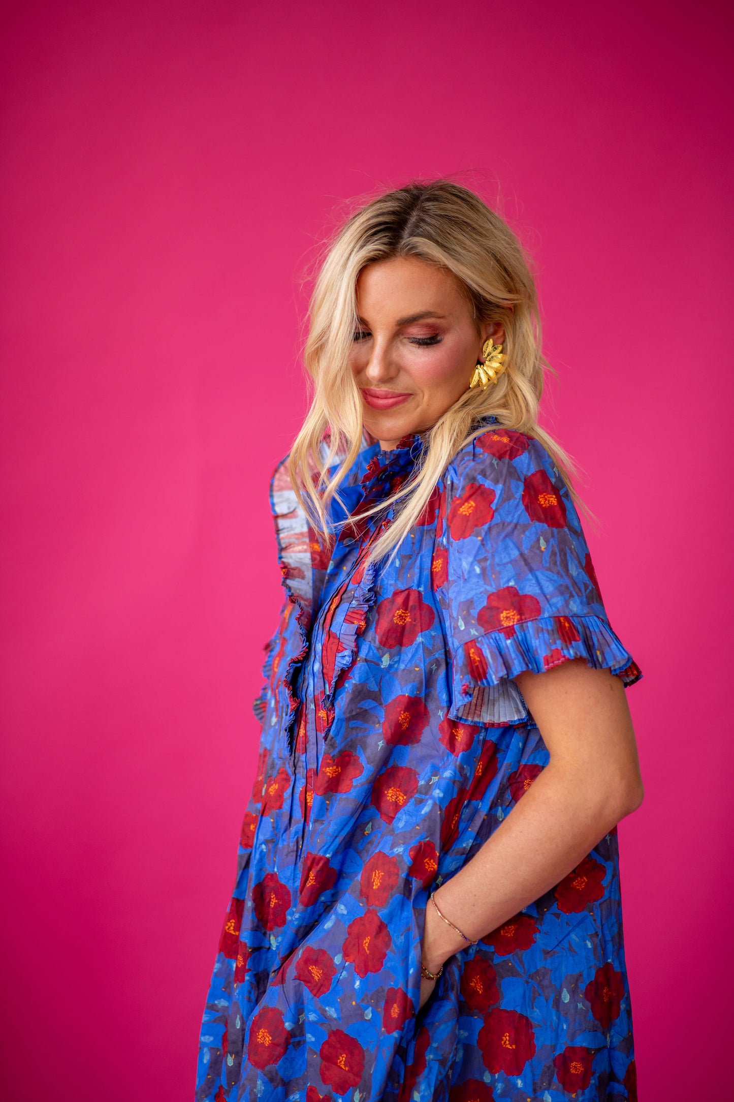 Lia Floral Mini Dress