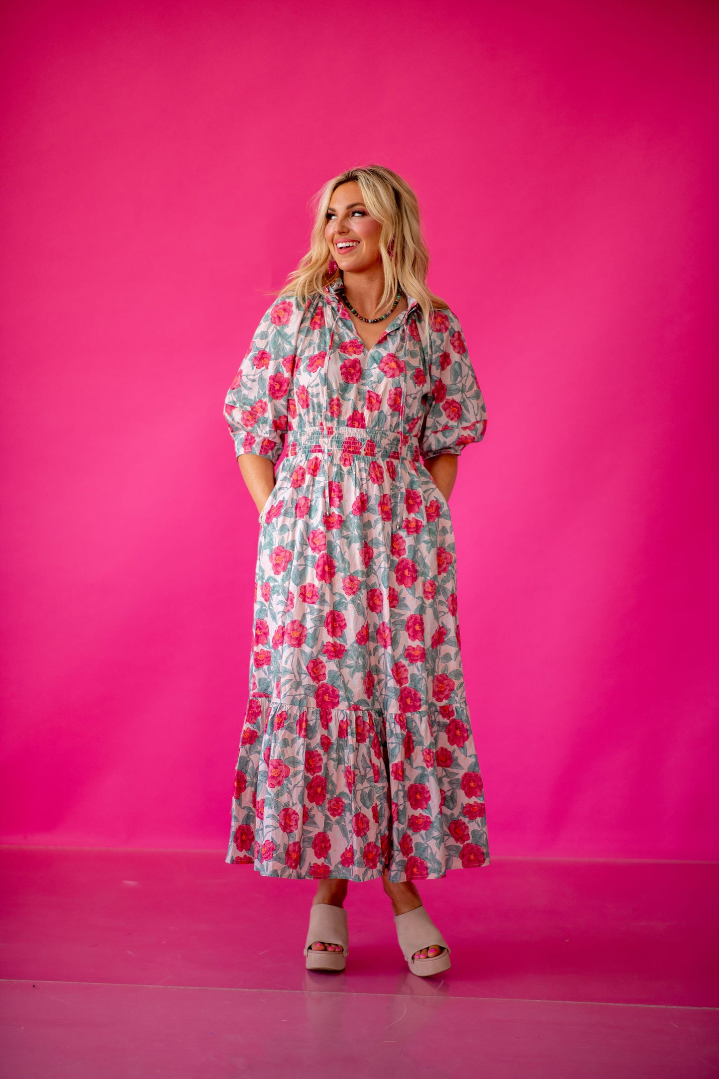Leilani Floral Maxi Dress