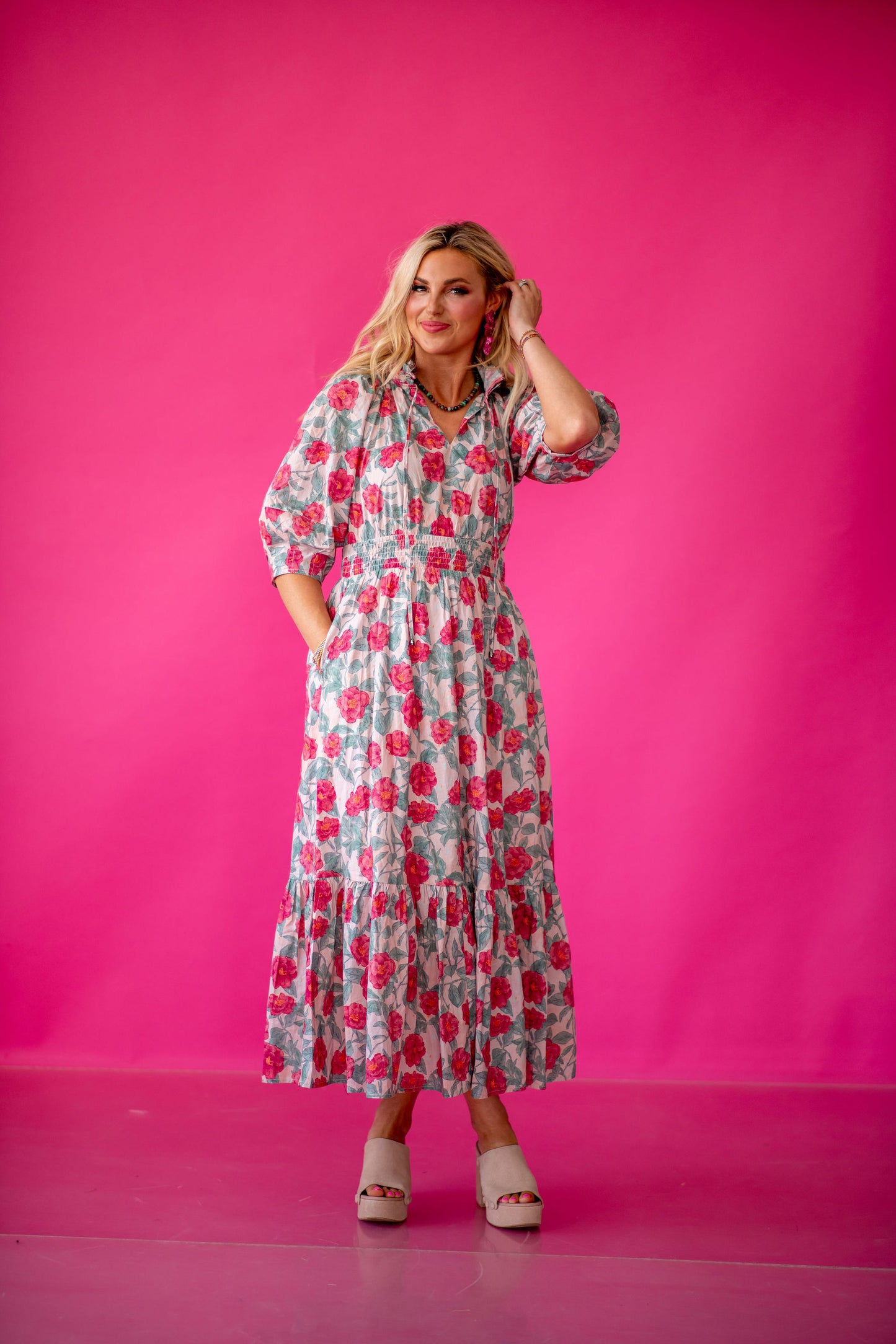 Leilani Floral Maxi Dress