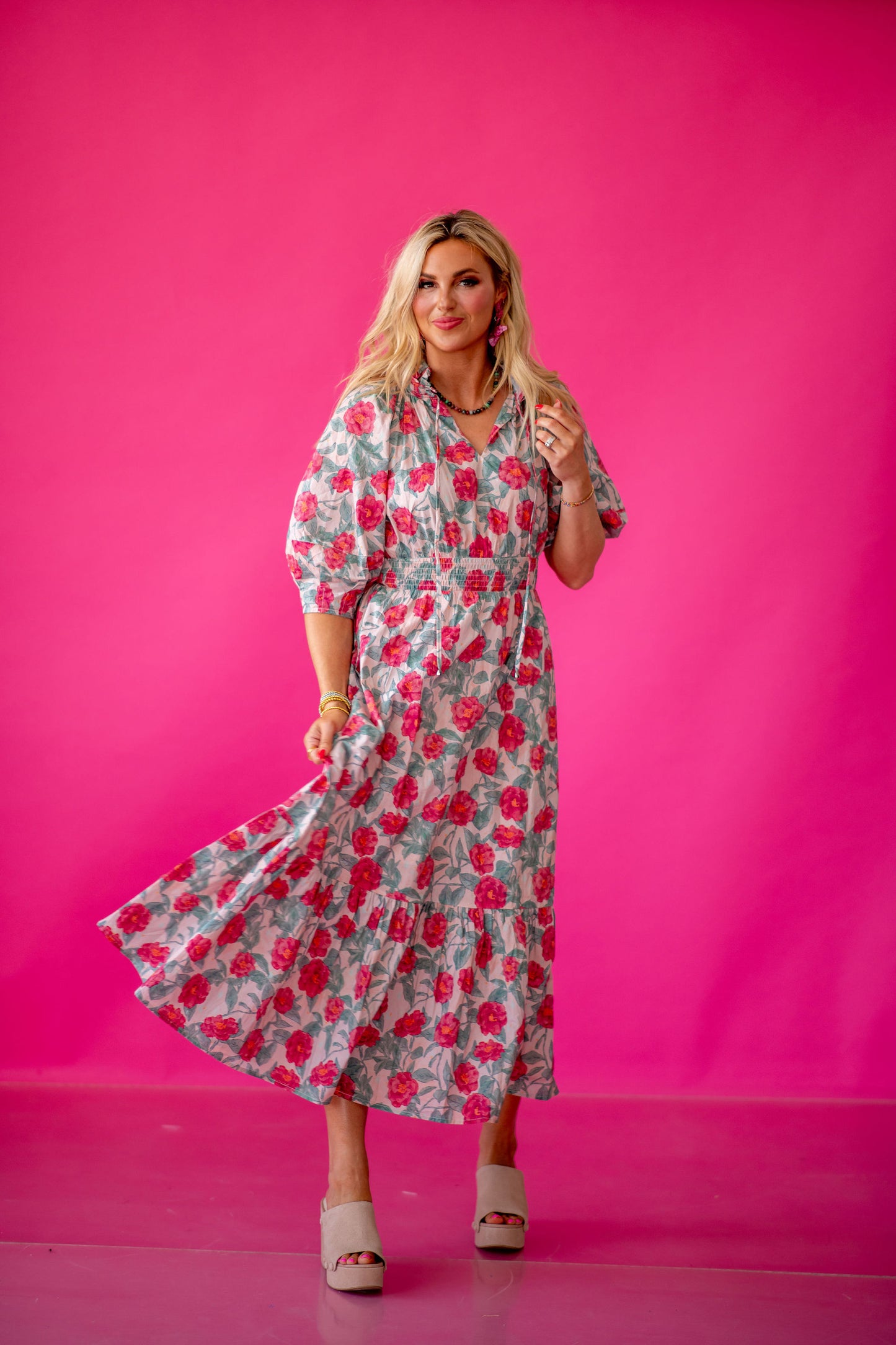 Leilani Floral Maxi Dress
