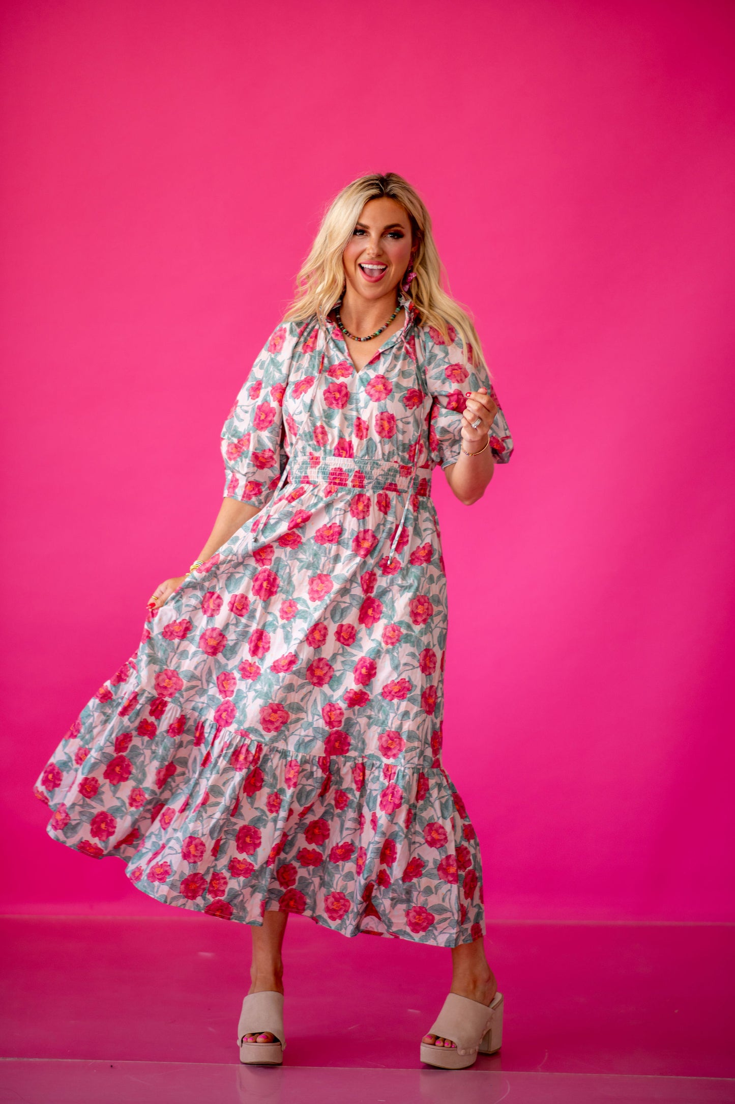 Leilani Floral Maxi Dress