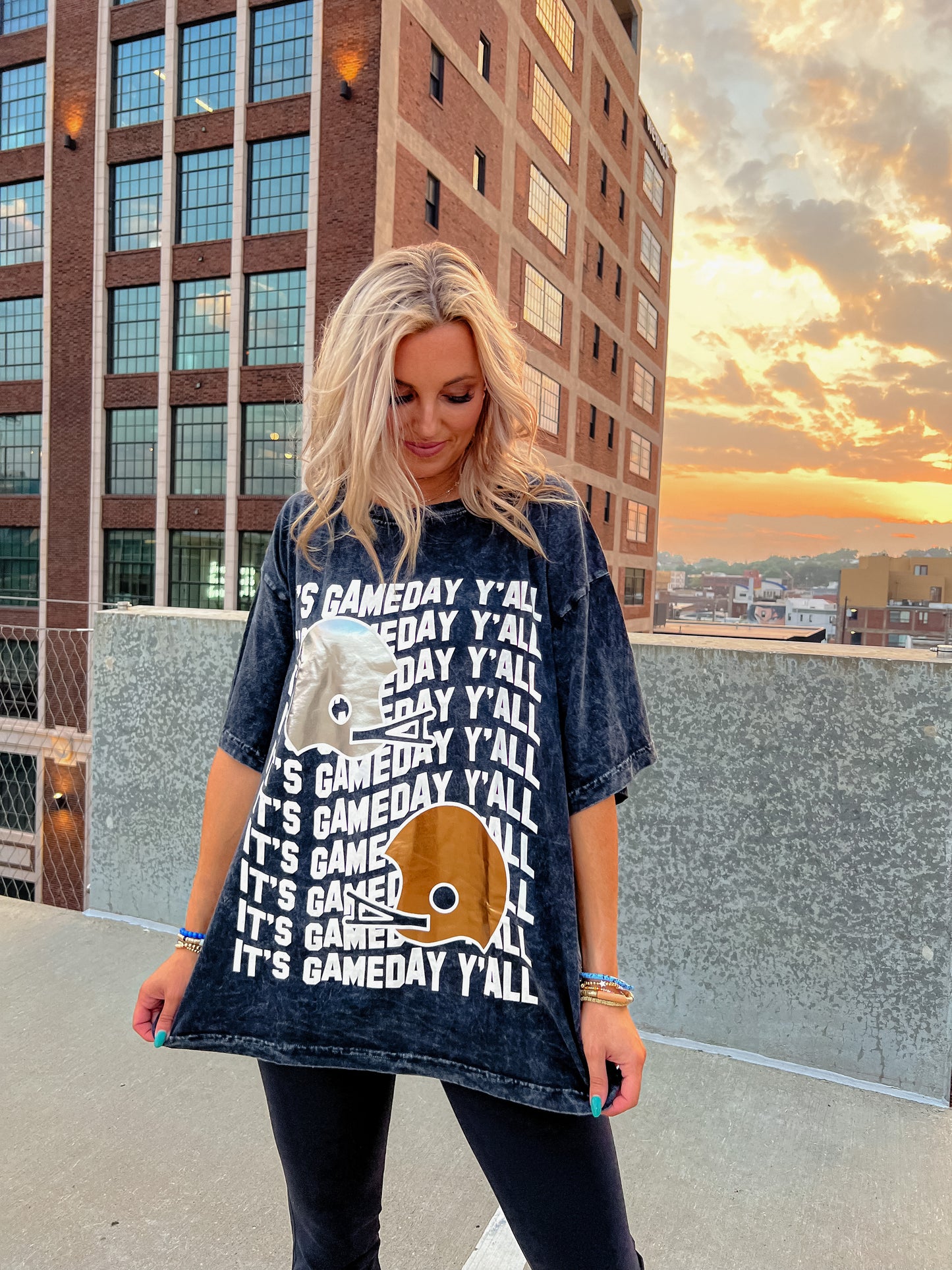 Travis Game Day Oversized Tee