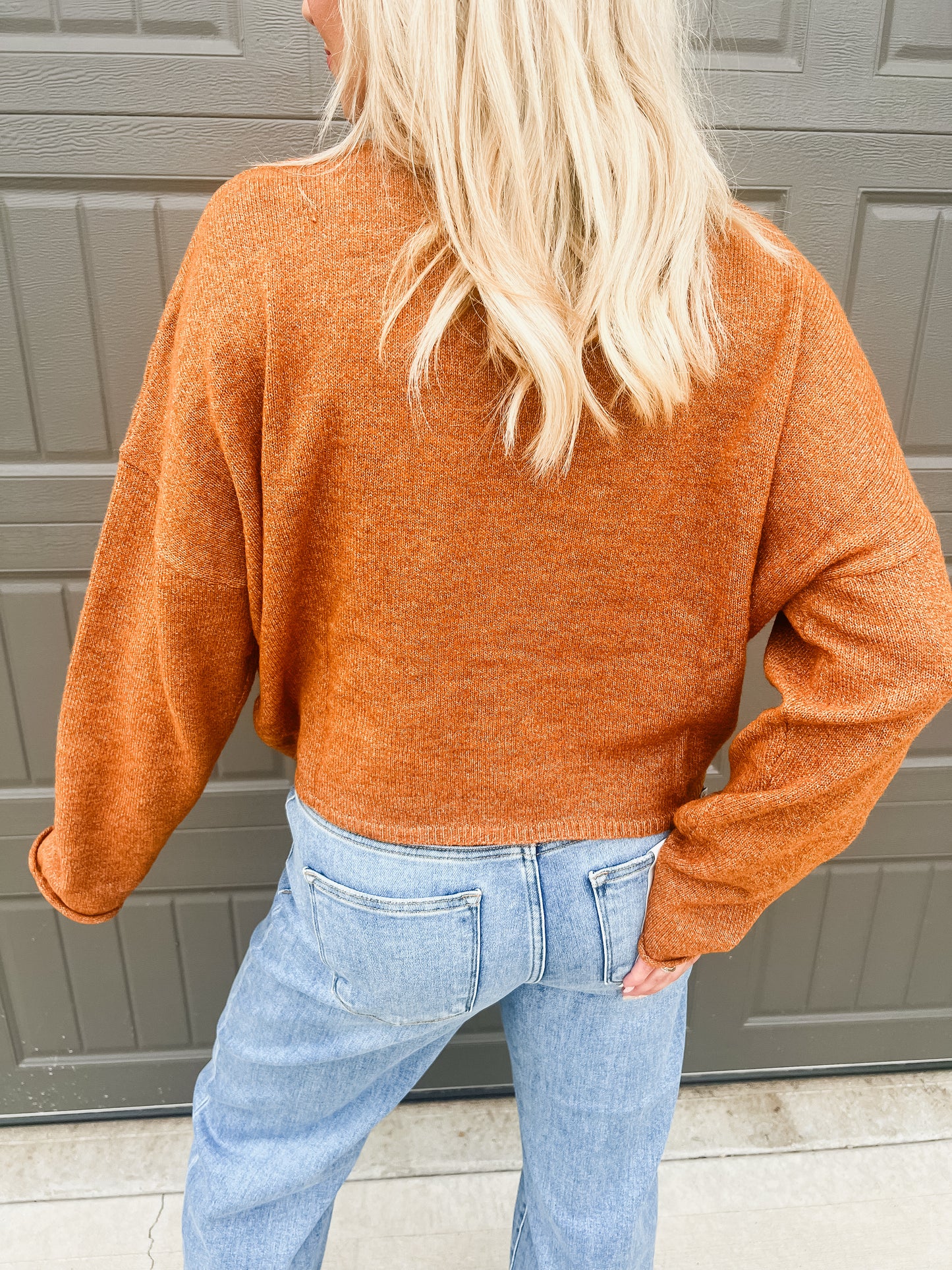 Piper Cardigan - Rust