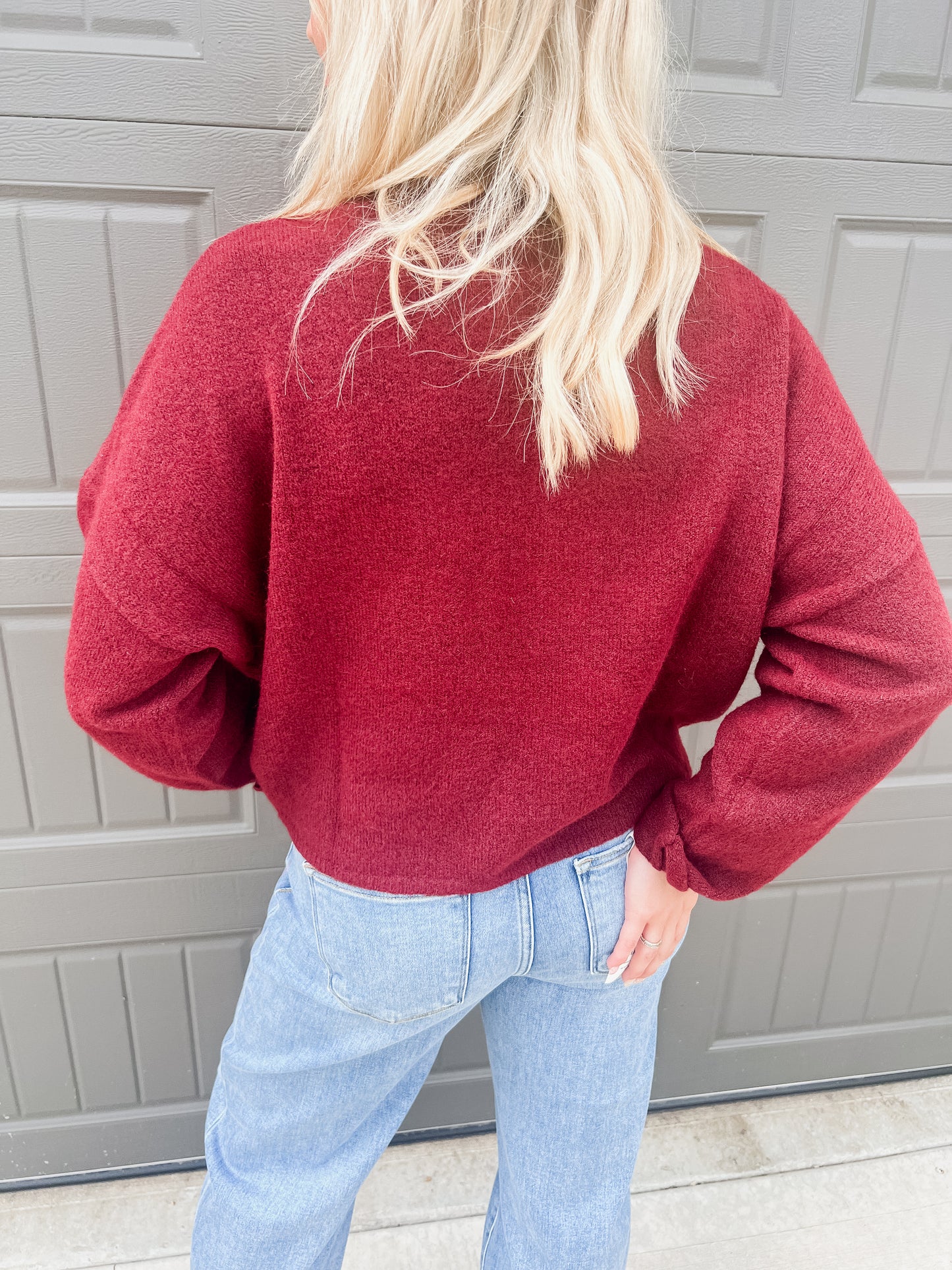 Piper Cardigan - Wine