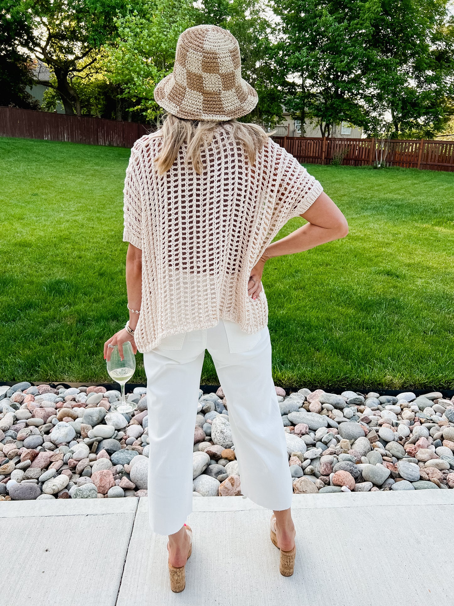 Coralie Crochet Top