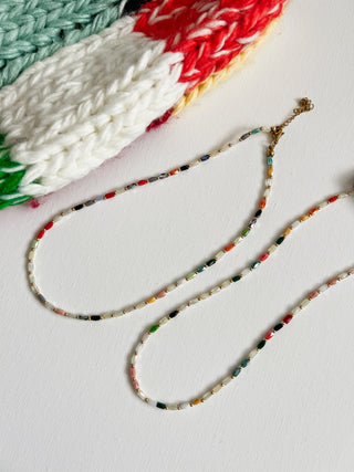 Coastal Bloom Beads Necklace