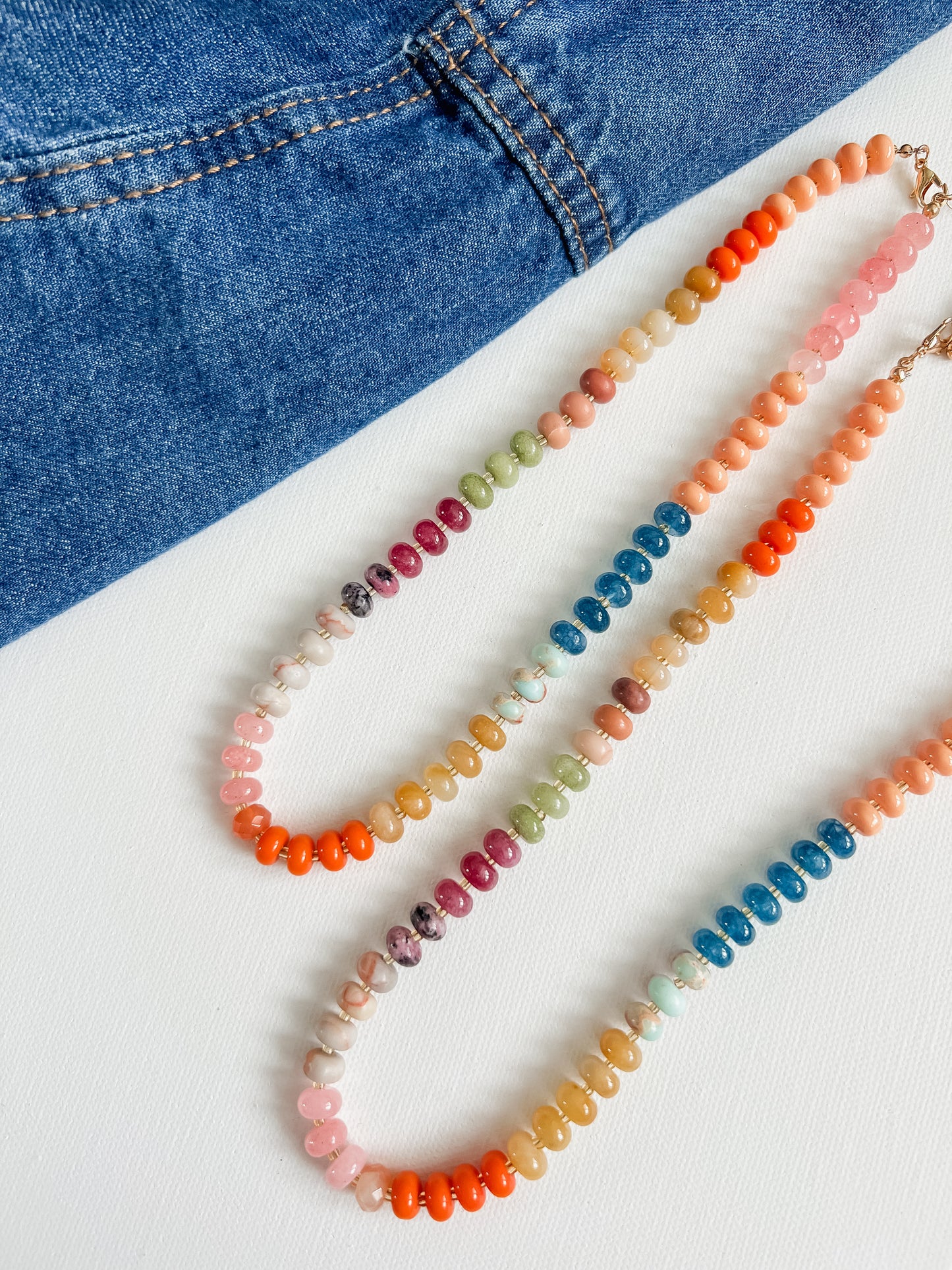 Happy Harvest Beaded Necklace