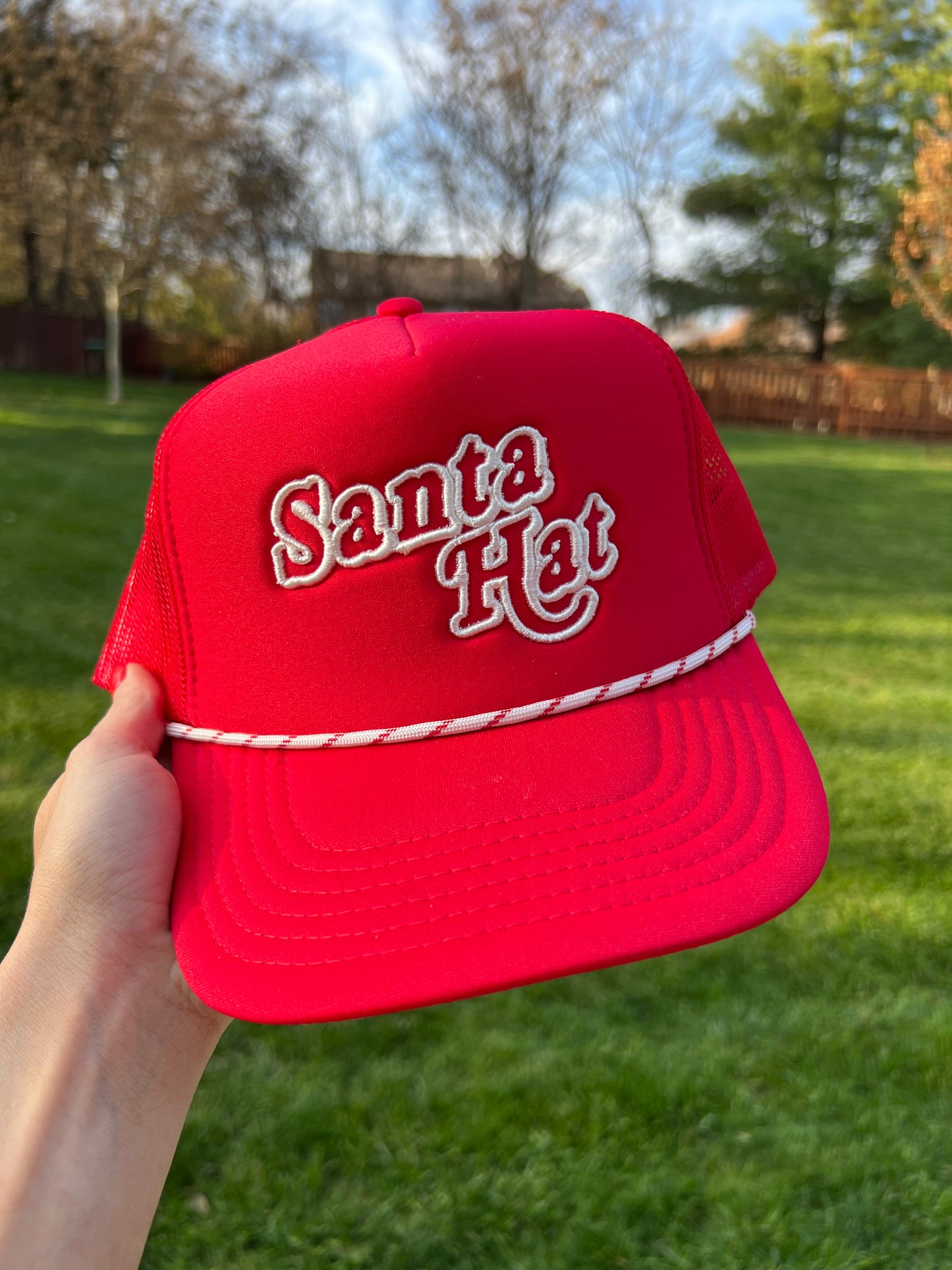 Santa Hat Trucker
