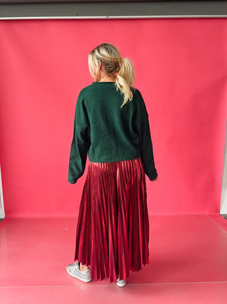 Piper Cardigan - Forest Green