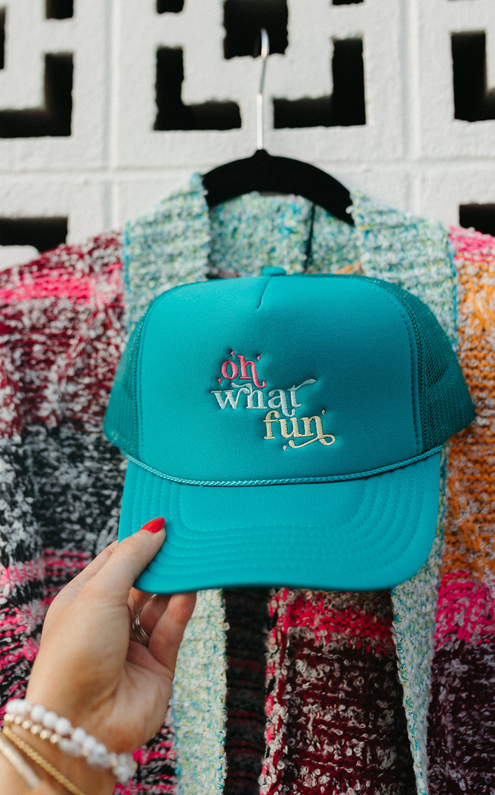 Oh What Fun Hat Trucker