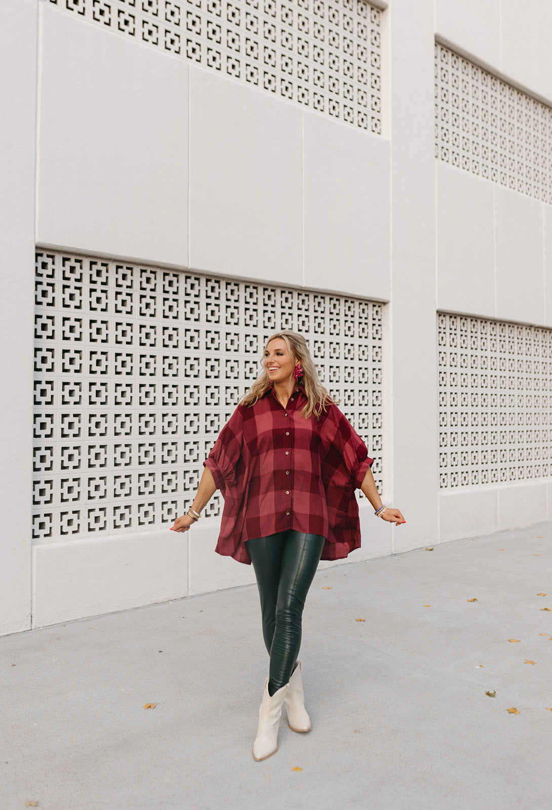 Rorie Gingham Top