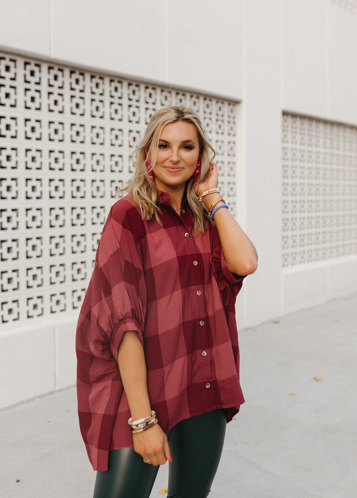 Rorie Gingham Top