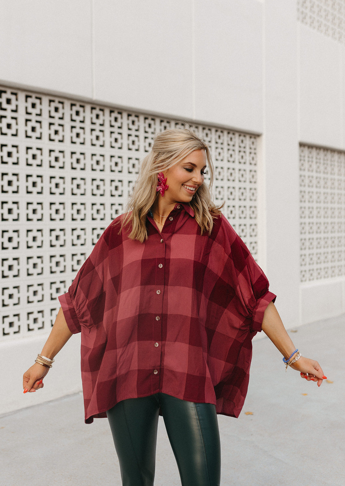 Rorie Gingham Top