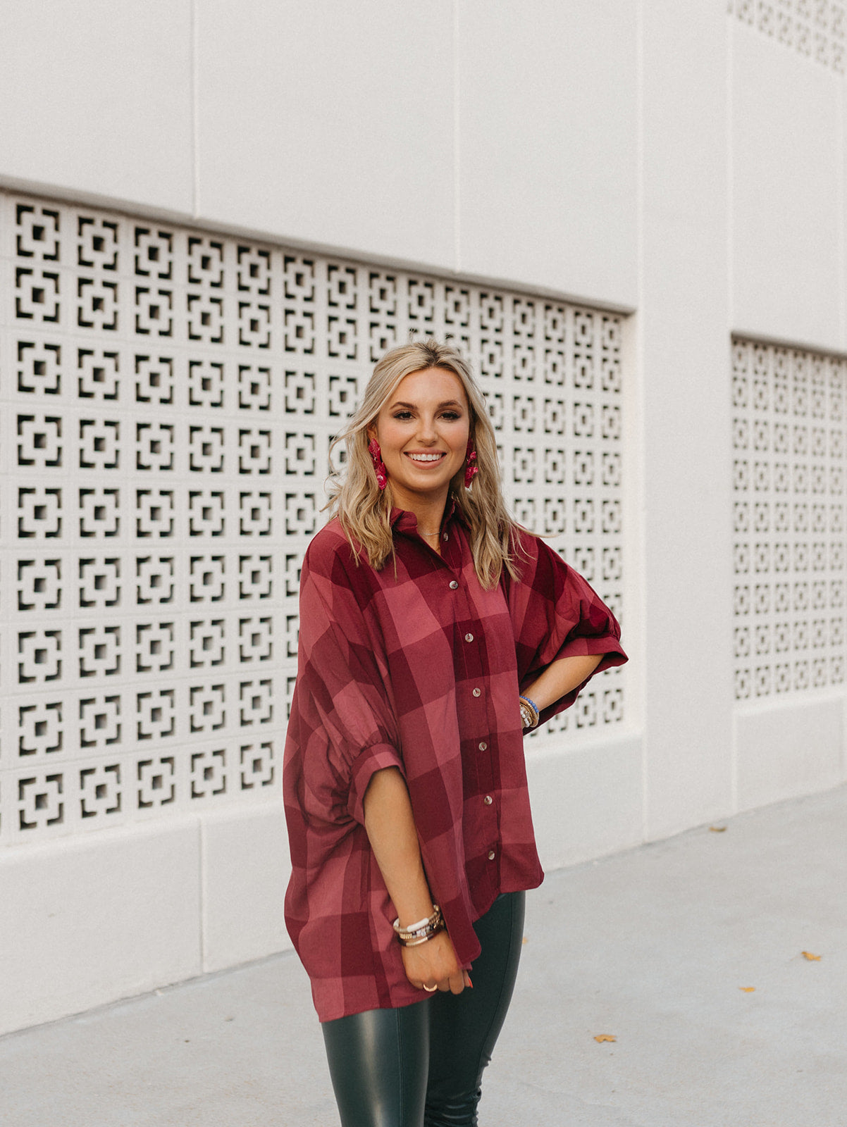 Rorie Gingham Top