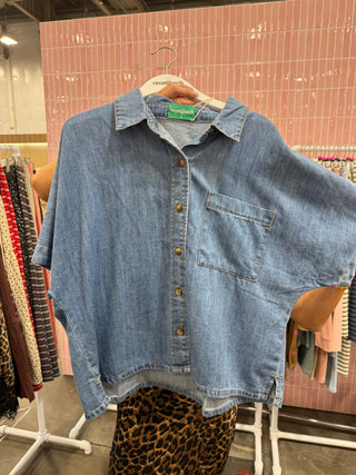 Hales Denim Top *PREORDER*