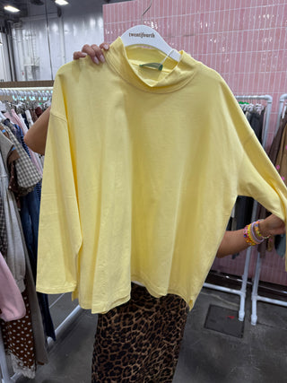 Dani Mock Neck Top in Daisy *PREORDER*