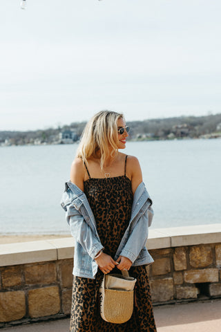 Reese Leopard Maxi Dress - RESTOCK