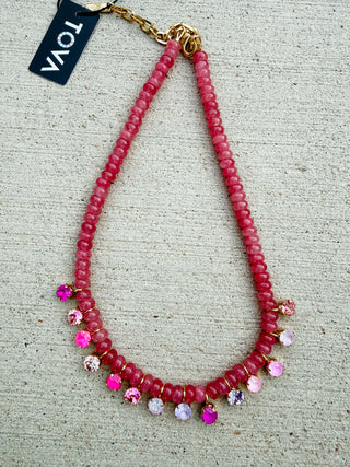 Bonnie Necklace in Roselune - TOVA