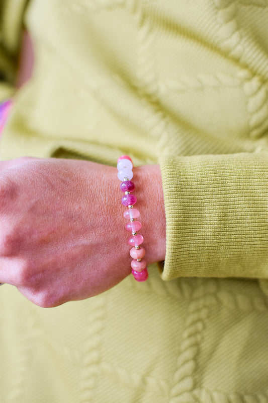 Rainbow Bracelet - Red