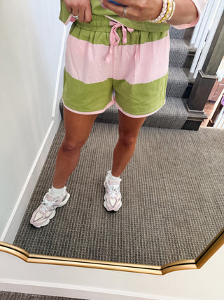 Reagan Stripe Shorts