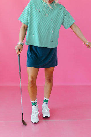 Jemma Modal Skort in Indigo