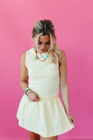 Massey Skort Set in Yellow