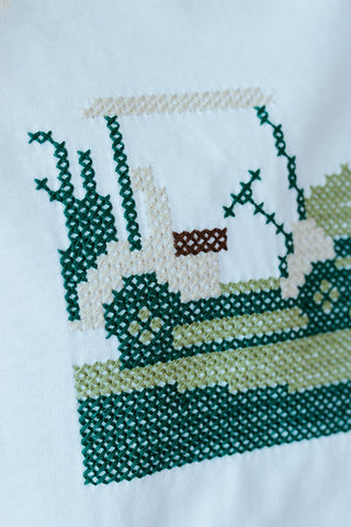 Phillis Golf Embroidered Tee