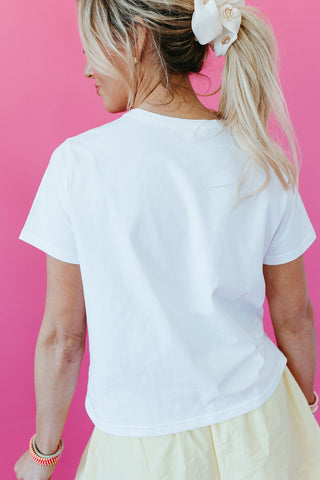 Phillis Golf Embroidered Tee