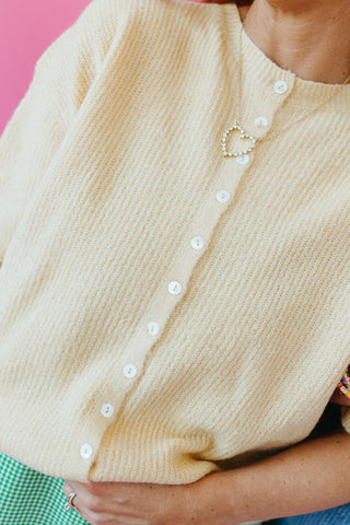 Rowan Cardigan In Honey