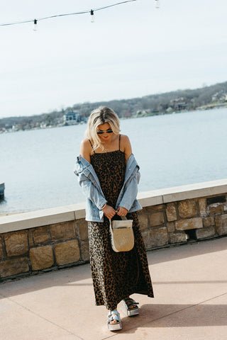 Reese Leopard Maxi Dress - RESTOCK