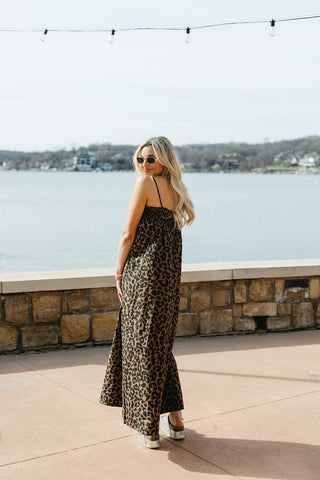 Reese Leopard Maxi Dress - RESTOCK