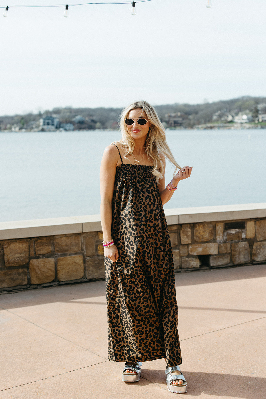 Reese Leopard Maxi Dress | Leopard Print Maxi Dress with Pockets Large Reese Leopard Maxi Dress | Leopard Print Maxi Dress with Pockets Large