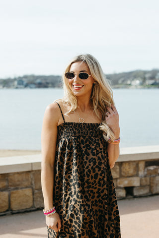 Reese Leopard Maxi Dress - RESTOCK