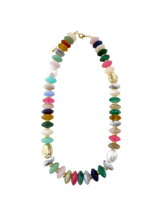 Hilton Beaded Pearl Necklace