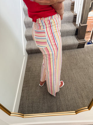 Rainbow Bright Stripe Pants