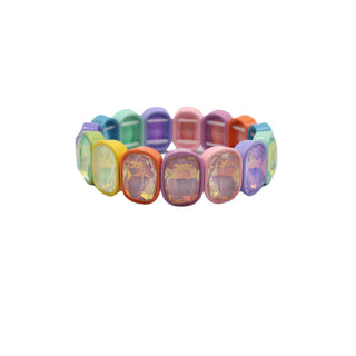 Candy Rainbow Gemstone Bracelet
