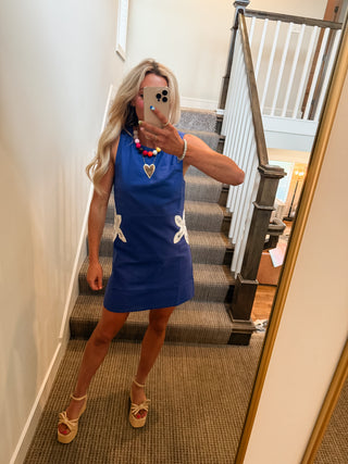 Jolie Embellished Starfish Mini Dress