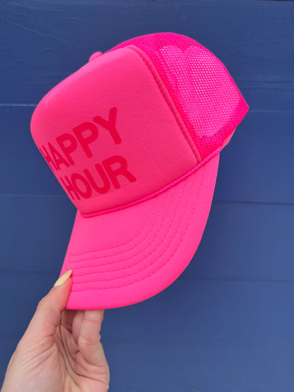 Happy Hour Trucker Hat