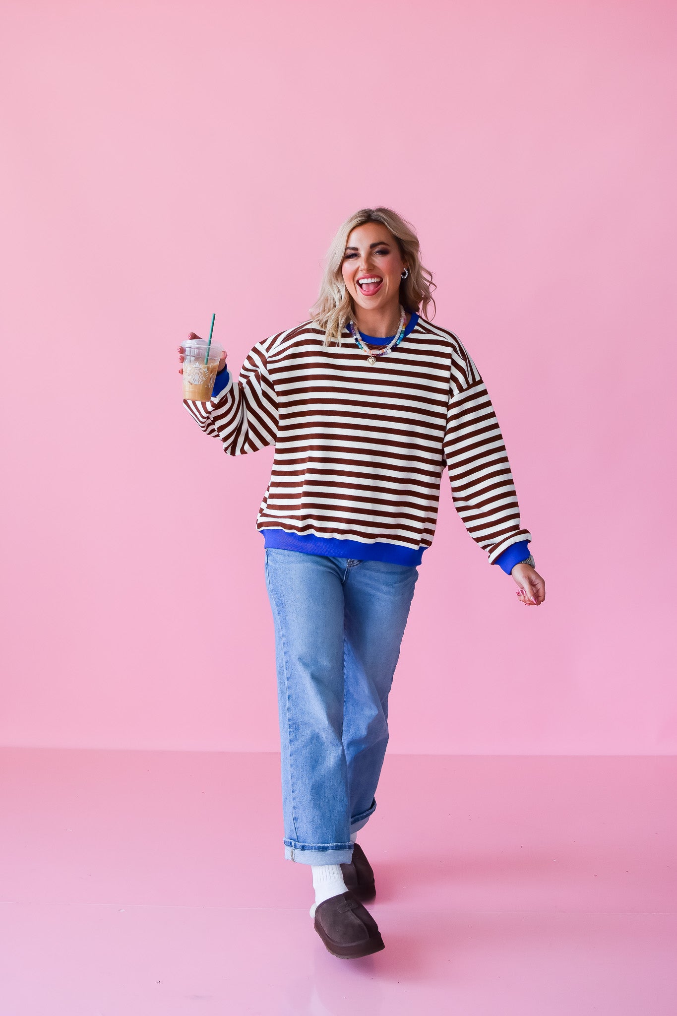 Sami Striped Sweatshirt