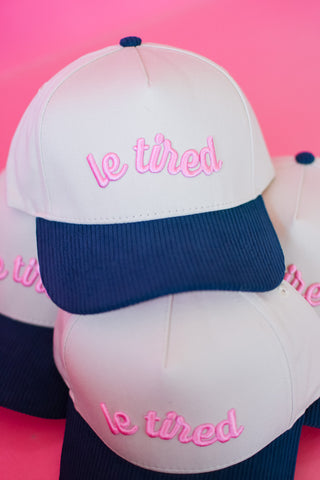 Le Tired Trucker Hat