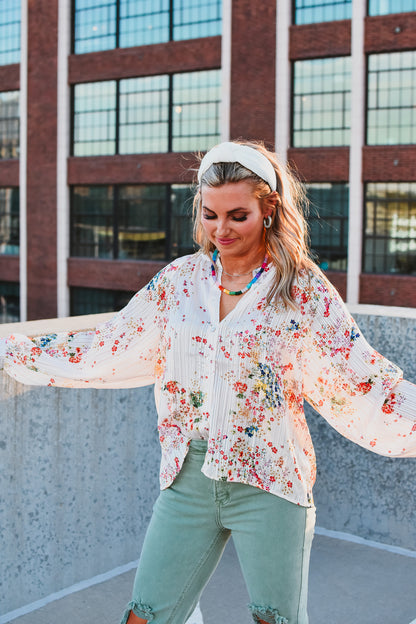 Calissa Floral Top