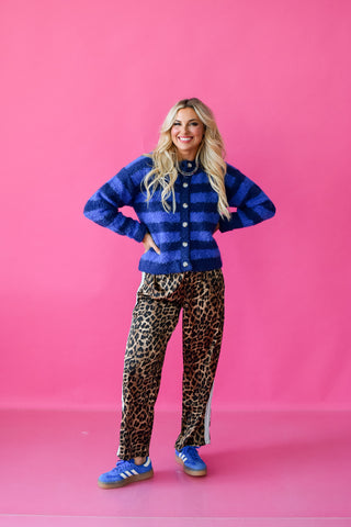 Dax Leopard Track Pants