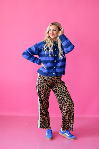 Dax Leopard Track Pants