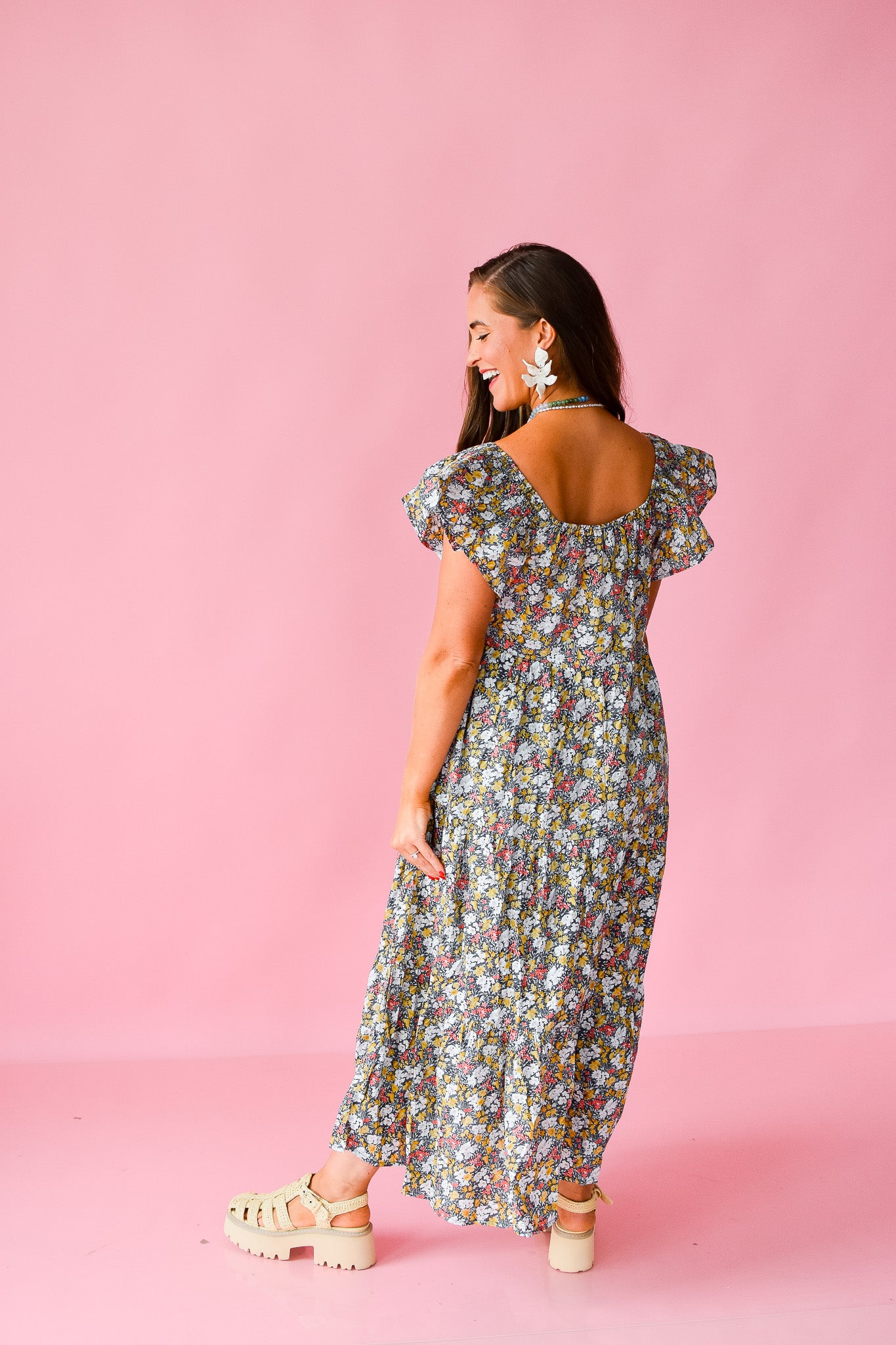 Nova Floral Maxi Dress